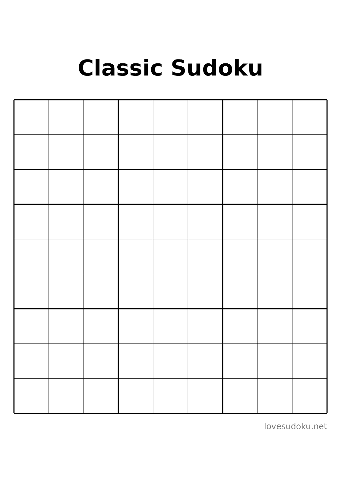 sudoku variants